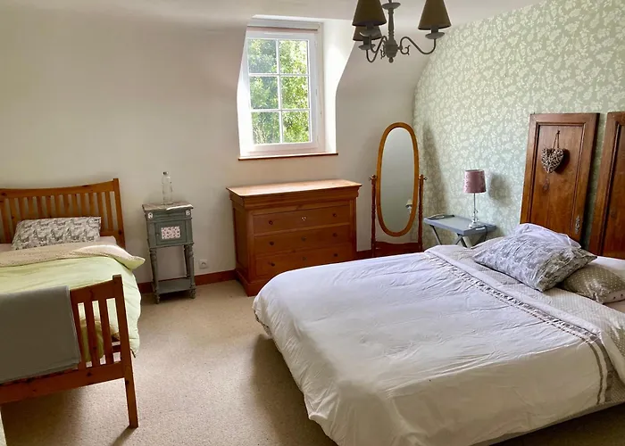 De Rose - Le Refuge Des Parachutistes - En Bordure Du Marais Alojamento de Acomodação e Pequeno-almoço Neuville-au-Plain